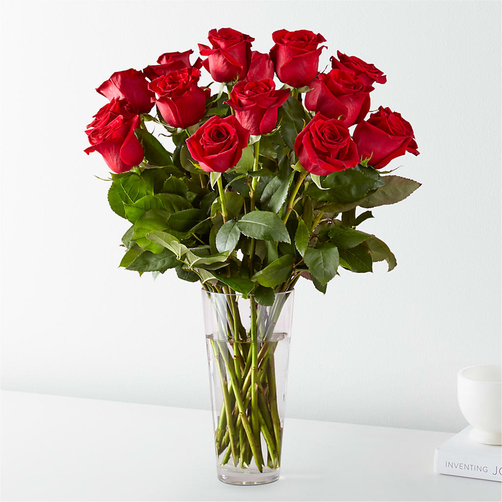 Long Stem Red Rose Bouquet – Classic Floral, West Fargo ND