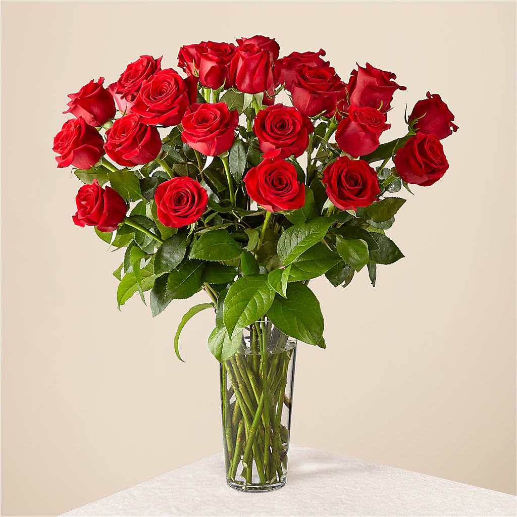 Long Stem Red Rose Bouquet – Classic Floral, West Fargo ND