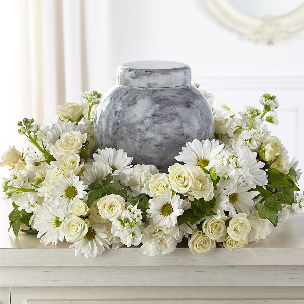 Timeless Tribute Cremation Adornment – Classic Floral, West Fargo ND