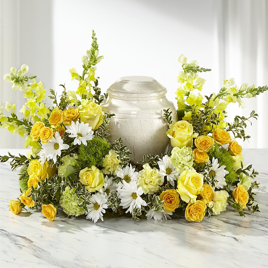 Graceful Love Cremation Adornment – Classic Floral, West Fargo ND