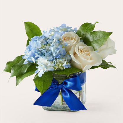 Sky Blue Delight Bouquet –  Classic Floral, West Fargo ND