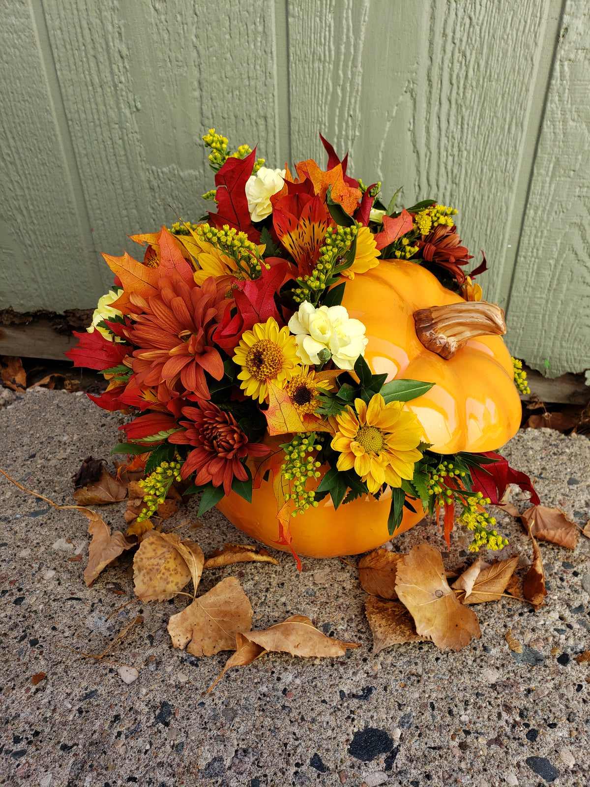 Pumpkin Season –  Classic Floral, West Fargo ND