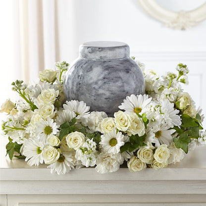 Timeless Tribute Cremation Adornment –  Classic Floral, West Fargo ND